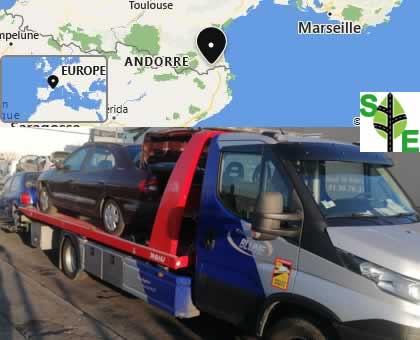 Enlèvement épave gratuit à Angles