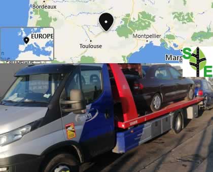 Enlèvement épave voiture à Tanus