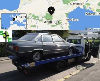 Enlèvement épave gratuit à La Bastide-du-Salat
